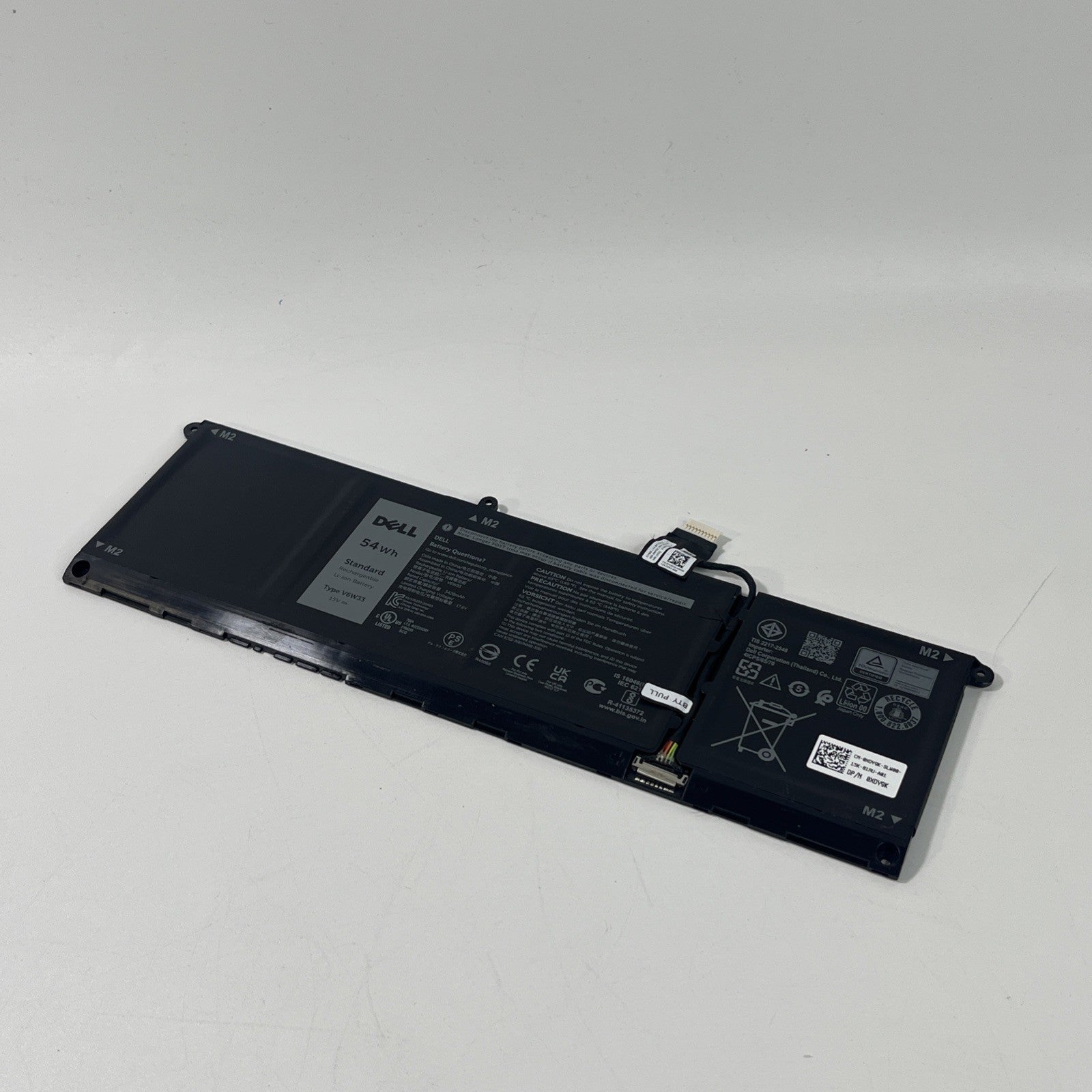Genuine Dell Latitude 3520 Battery V6W33 Battery Health: Fair