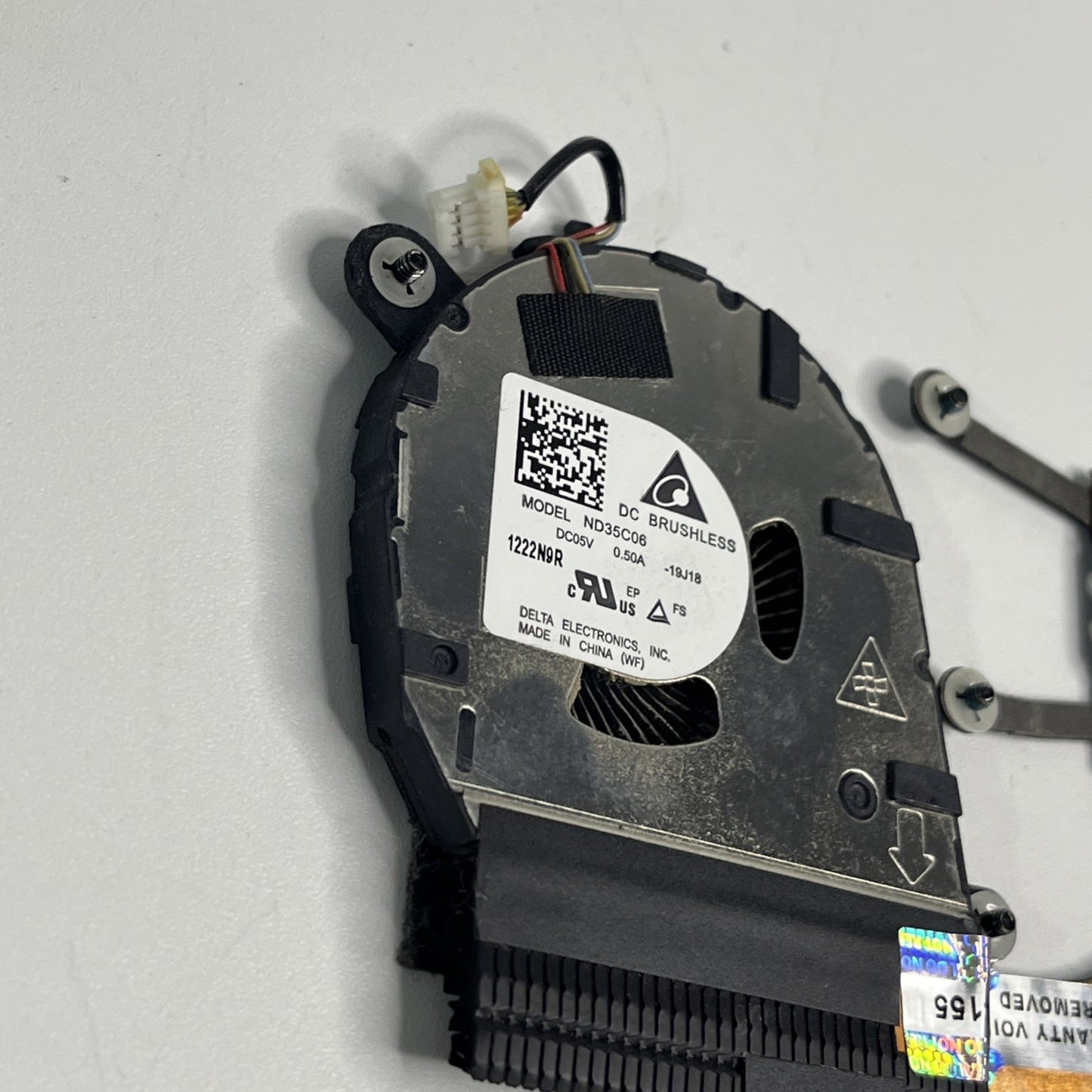 Genuine For HP EliteBook x360 1040 G7 CPU Heatsink Cooling Fan M16006-001