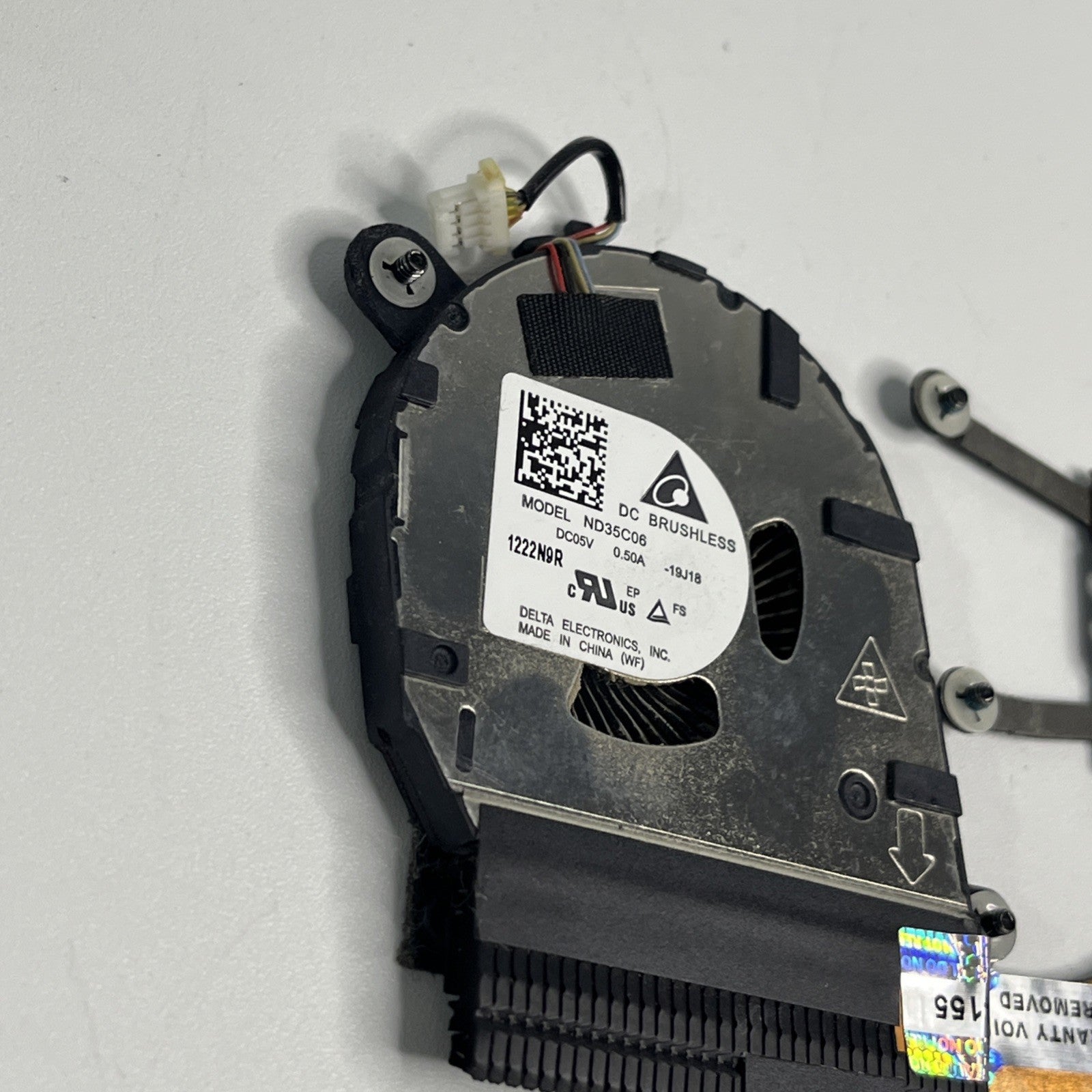 Genuine For HP EliteBook x360 1040 G7 CPU Heatsink Cooling Fan M16006-001