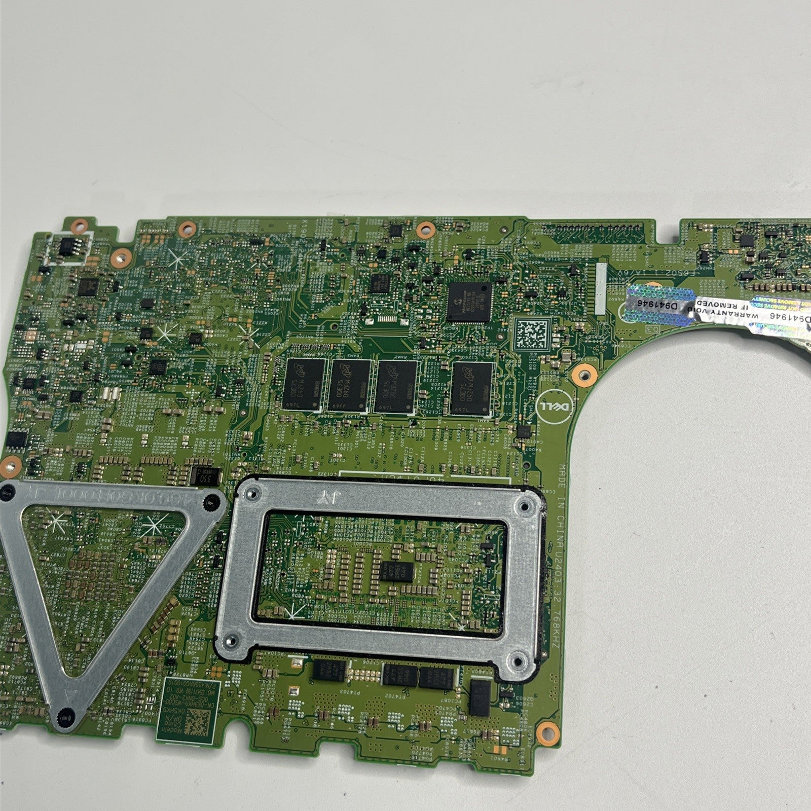 Genuine Dell Inspiron 7501 Motherboard i7-10750H 09H3PJ. GTX 1650 Ti