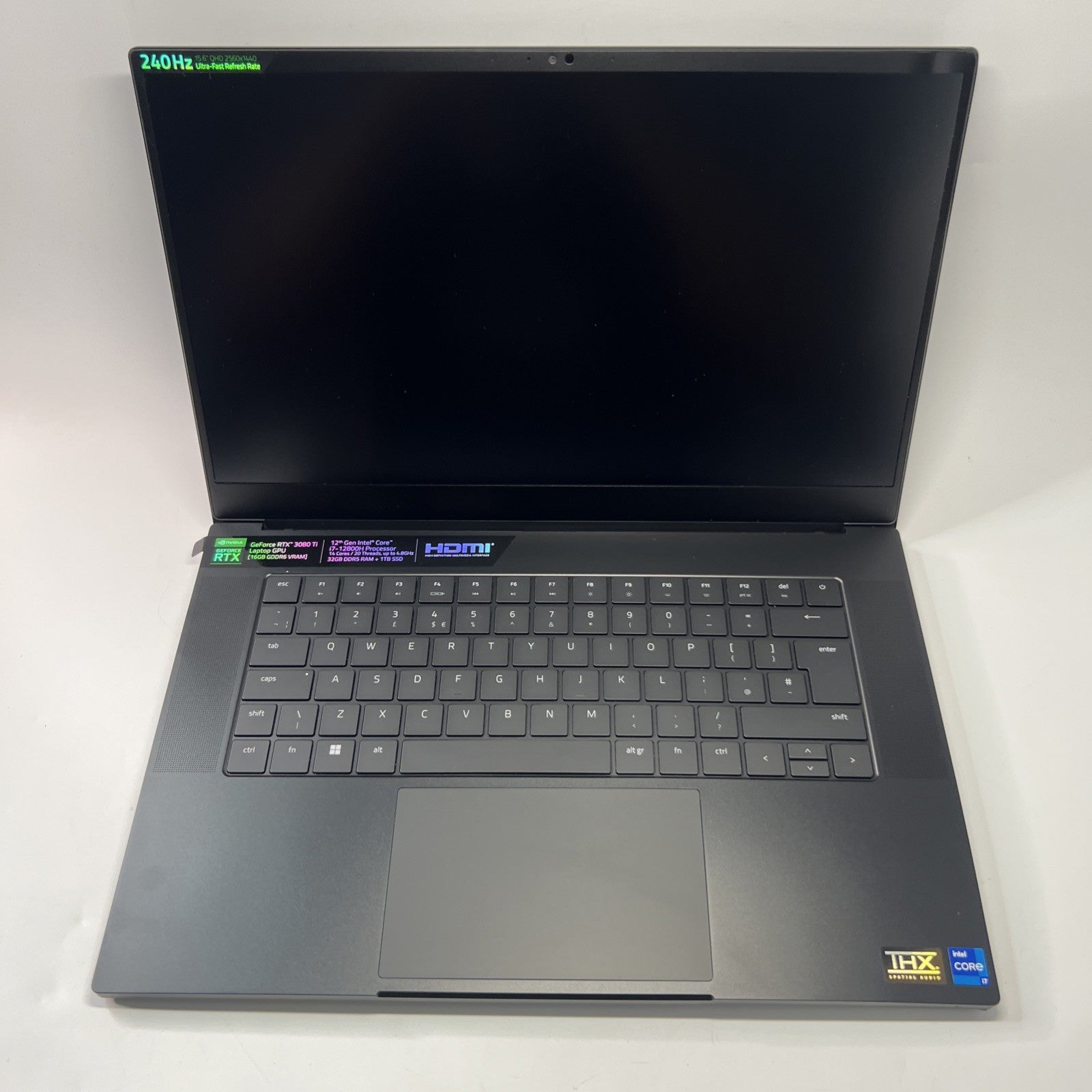 Razer Blade 15 Advanced RZ09-0421 Intel i7-12800H 32GB RAM 1TB SSD RTX 3080Ti