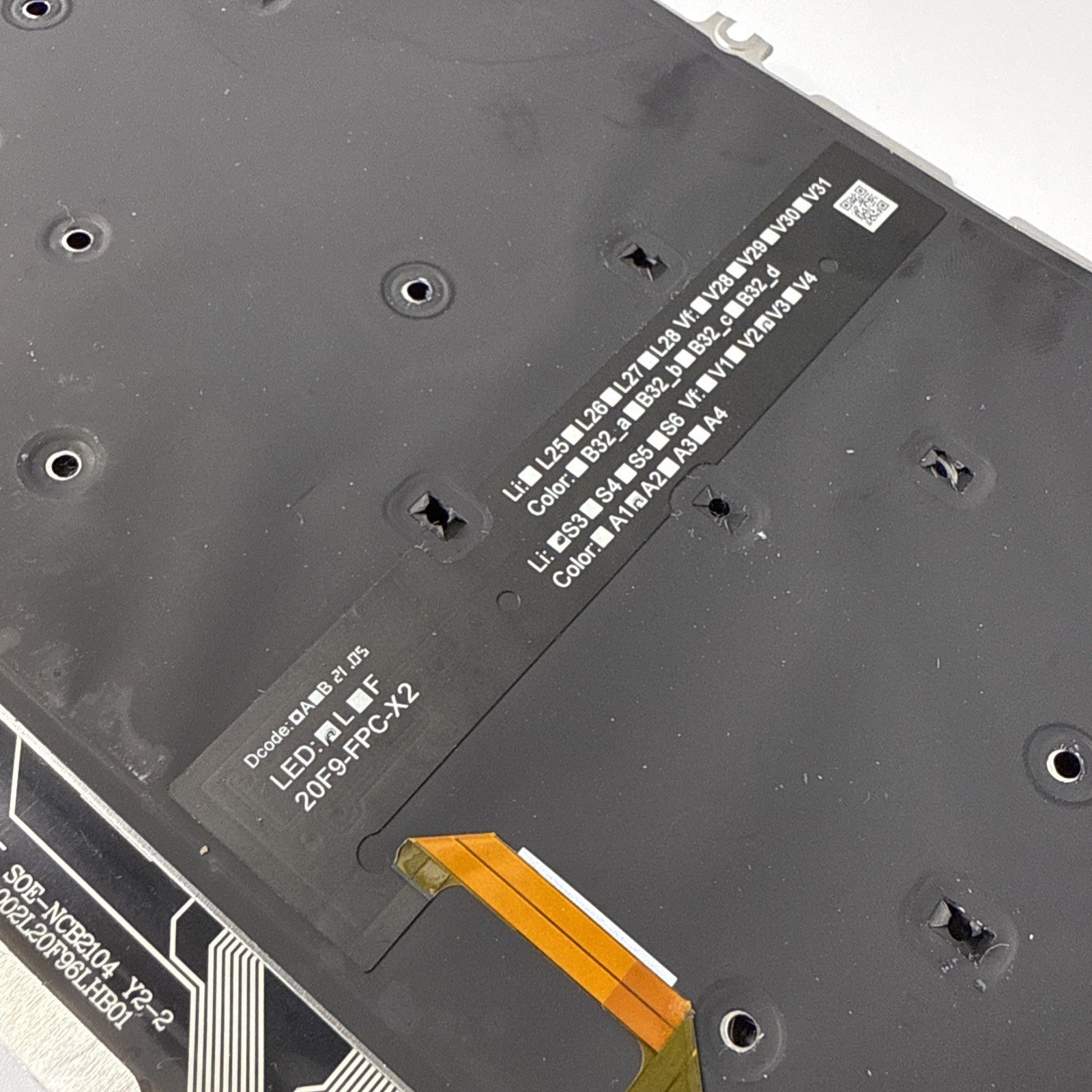 Dell Latitude 5520 | 5521 | 5530 | UK Backlit Keyboard T6FVY 0T6FVY -KEY MISSING