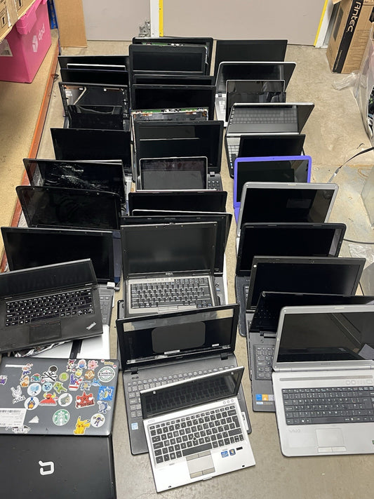 50x Mixed Laptops For Repair/Parts PCs No Ram/hdd Collection Only