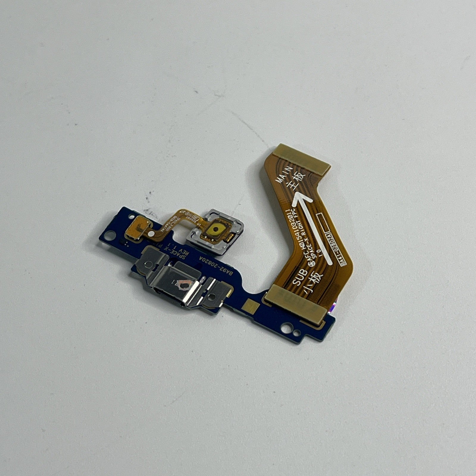 Samsung Book S NP767XCM  USB-C Port Board , Cable And Power Button BA92-20820A