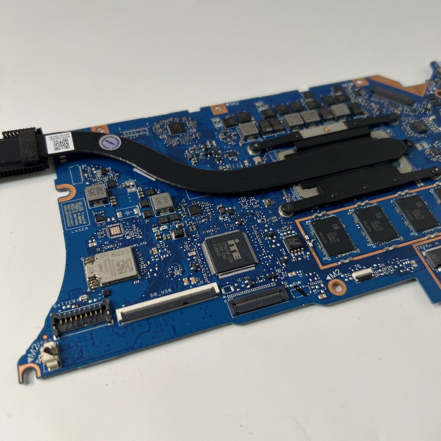 Samsung Galaxy Book NP750XED Motherboard i5 11th Gen (NO POWER) & CPU Heatsink