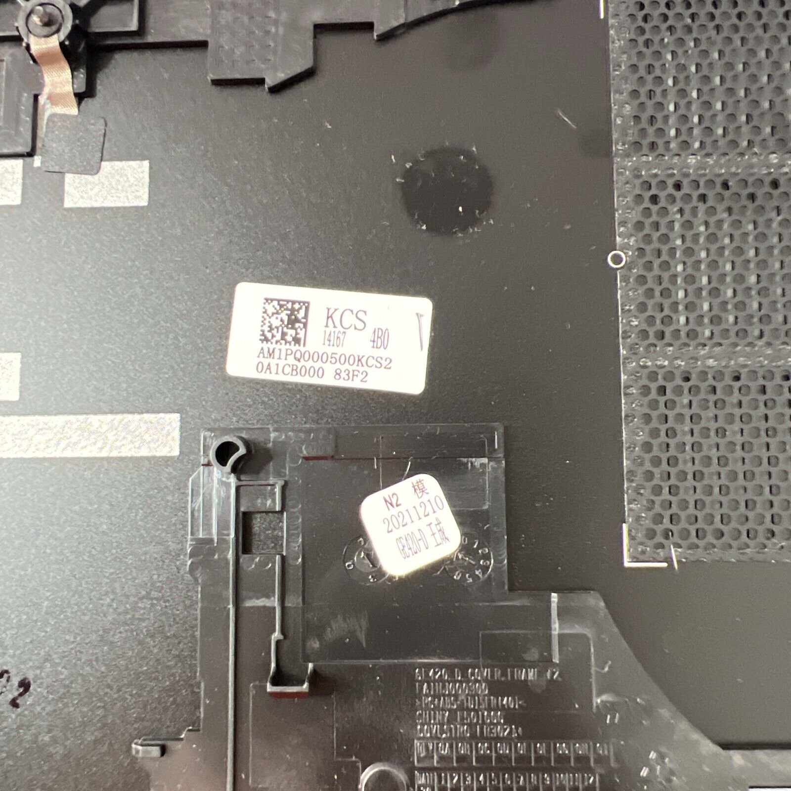 Lenovo Thinkpad E14 Gen 2 Bottom Base Cover AM1PQ000500KCS2 Black