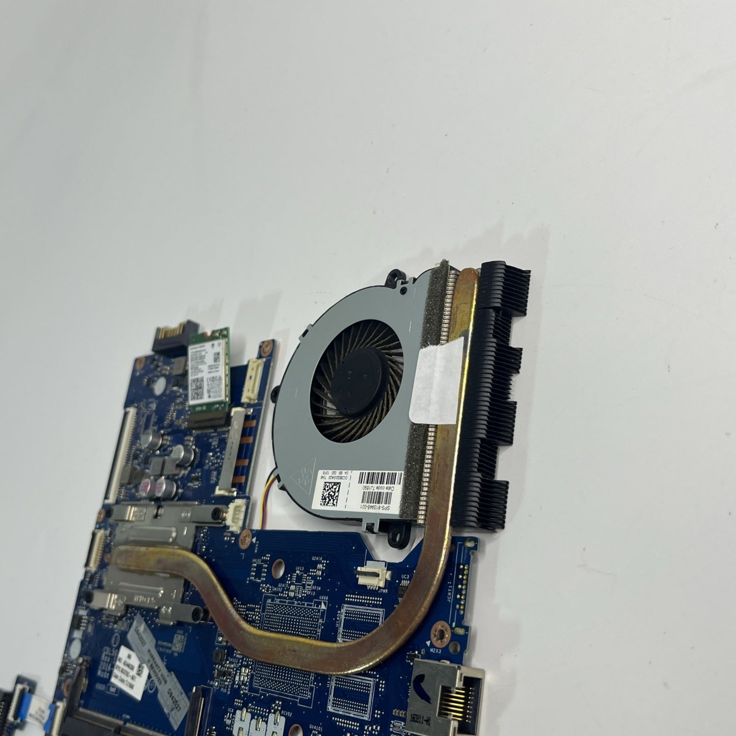 Genuine HP Pavilion 15-AY167SA Motherboard i5 7th Gen +heatsink+fan