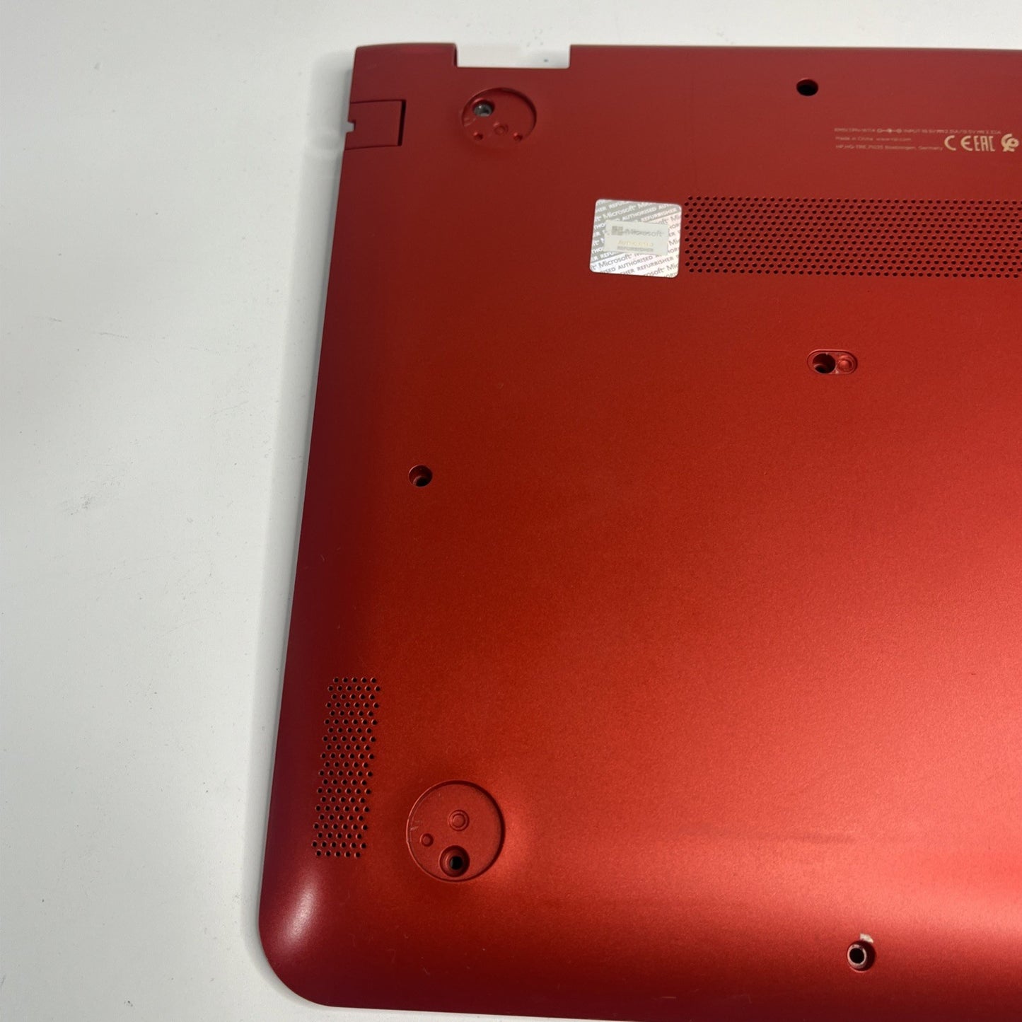 Genuine Red Hp Pavilion 15-BK060SA Bottom Base Cover Case, Speakers+ Usb Board.