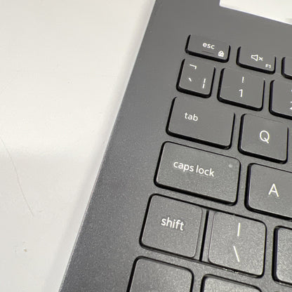 Genuine Dell Inspiron 3505 Palmrest Assembly UK Keyboard 033HPP (SMALL CRACK)