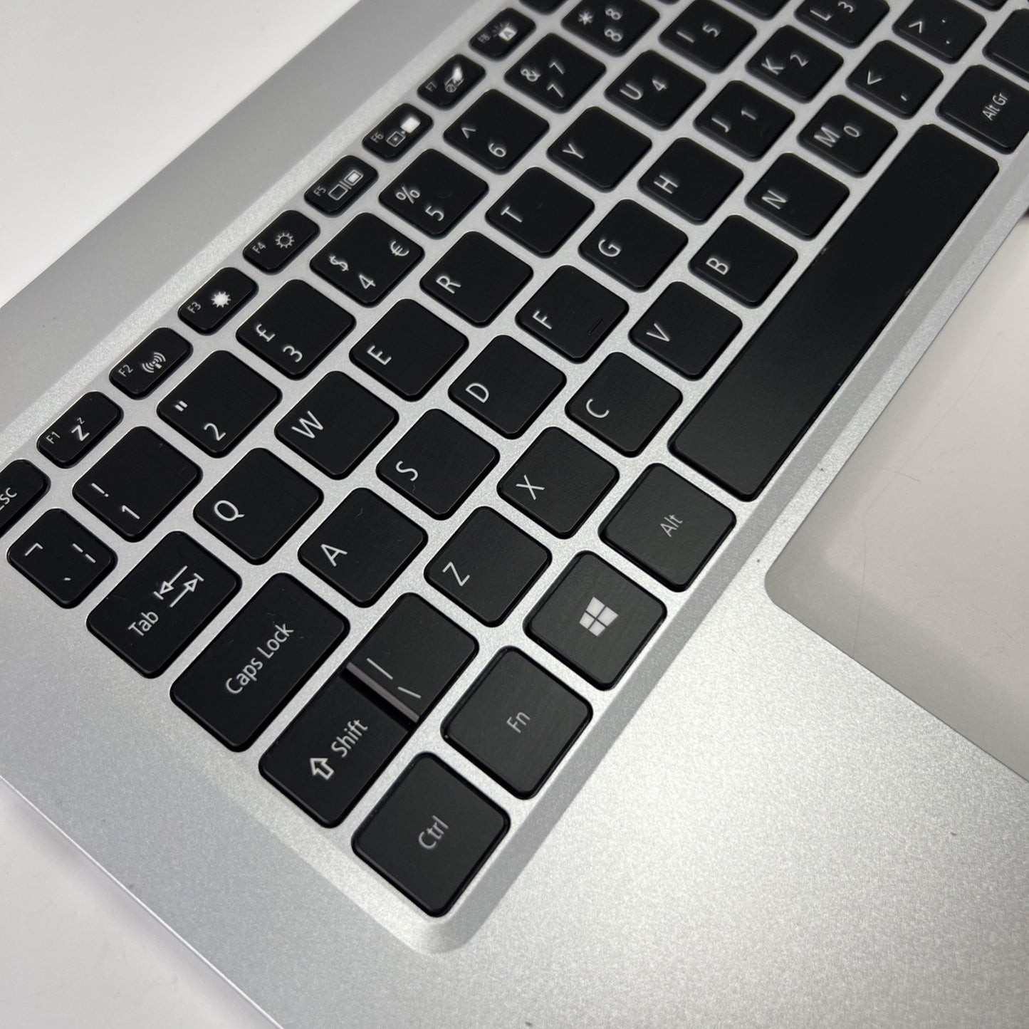 Genuine Acer Swift SF114-34 Palmrest Assembly UK Keyboard Silver NC210110TC