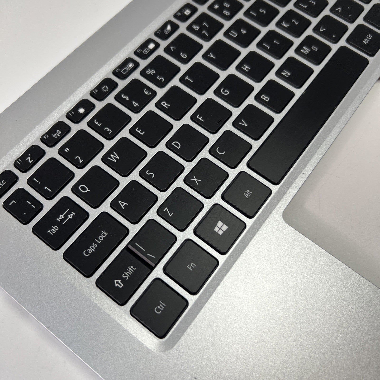 Genuine Acer Swift SF114-34 Palmrest Assembly UK Keyboard Silver NC210110TC