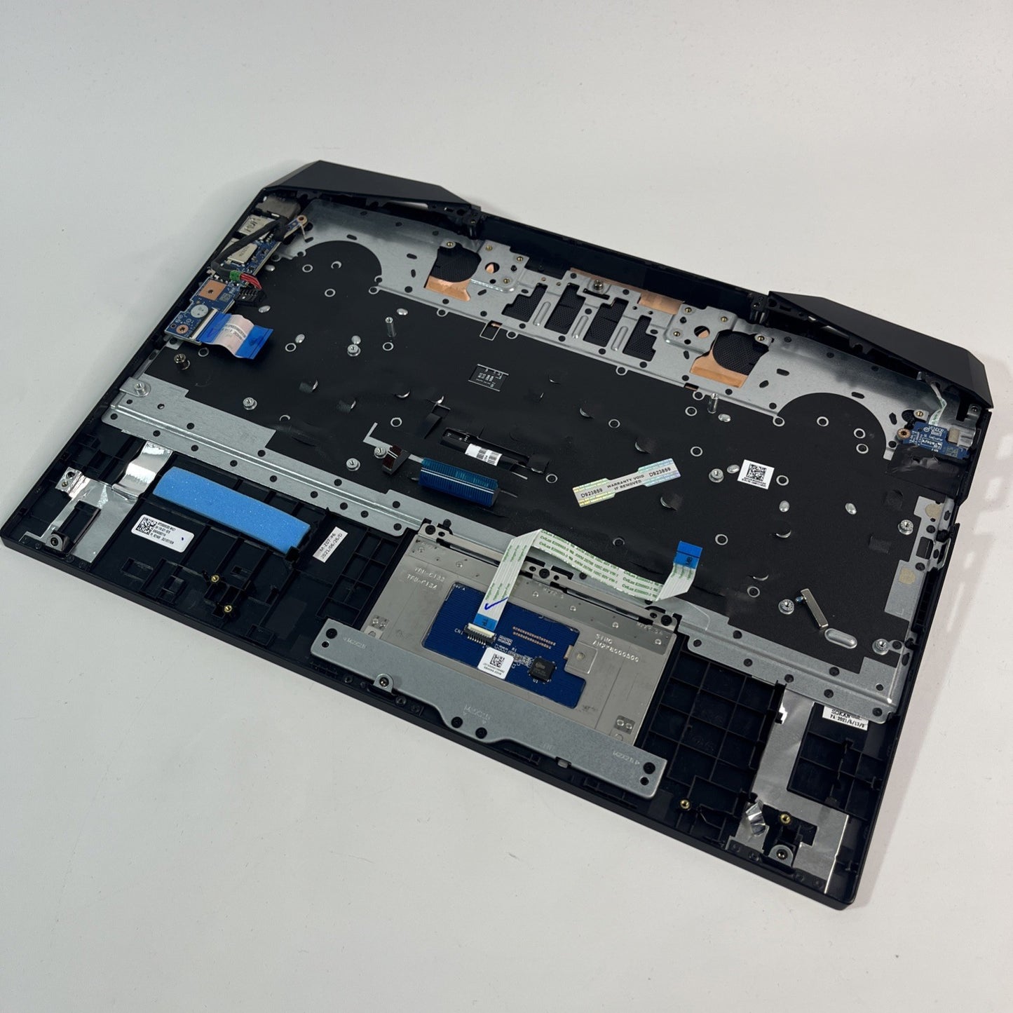 Genuine Black Hp Pavilion 15-dk2029na Palmrest ,keyboard & Usb Board AM2K8000
