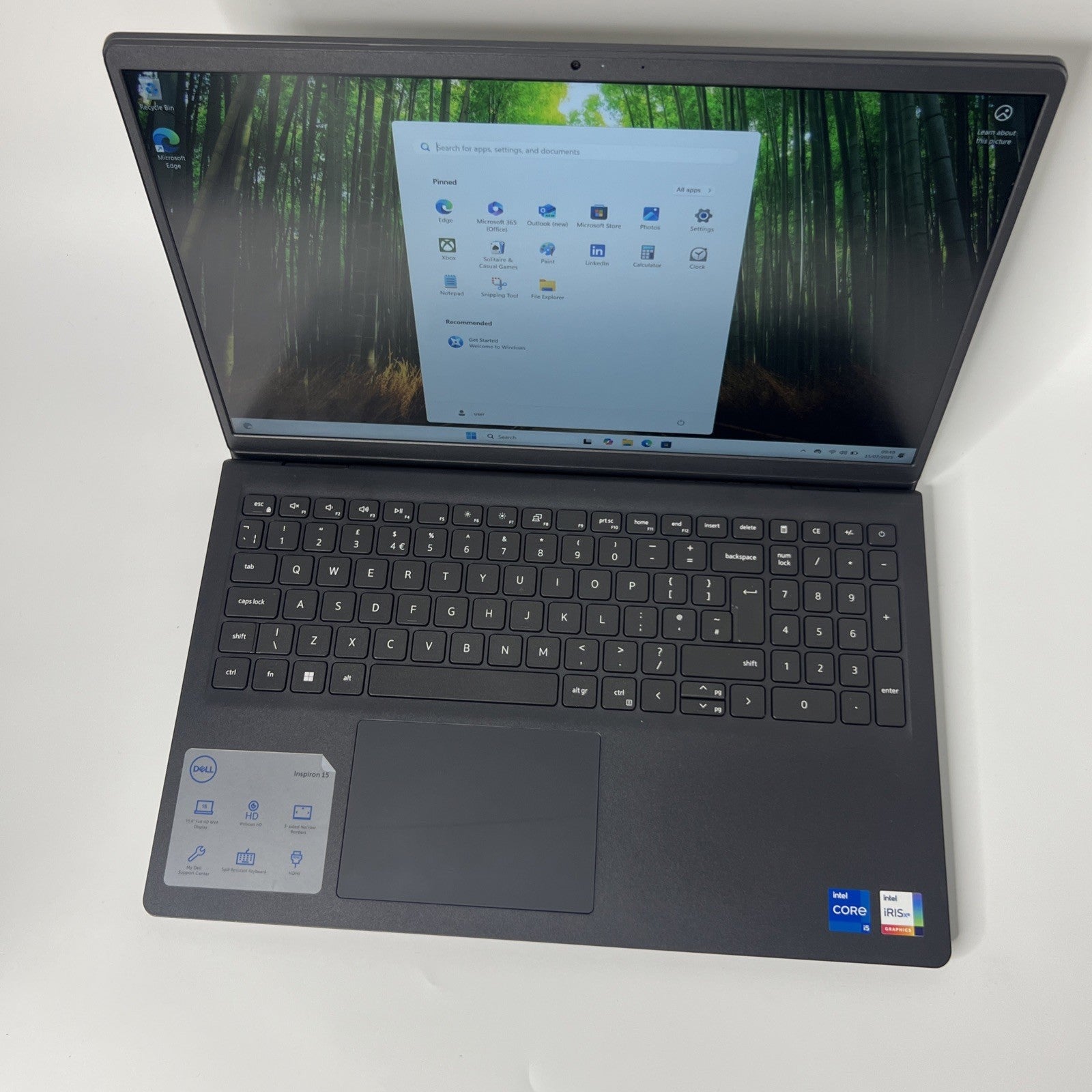 Dell Inspiron 15 3520 15.6" FHD Laptop Intel Core i5-1235U 16GB RAM 512GB SSD