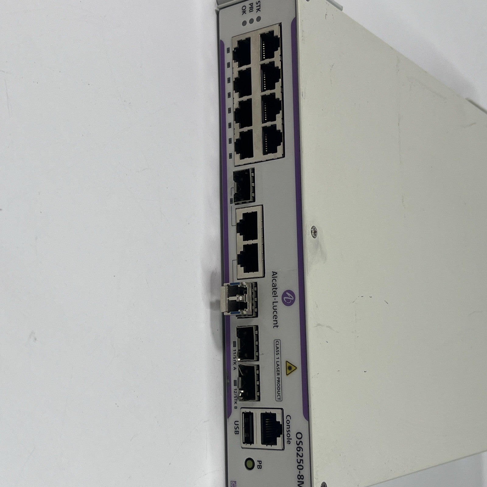 Alcatel Lucent OS6250-8M Managed 8-Port 10/100 2-Ports SFP Layer 2+ Switch