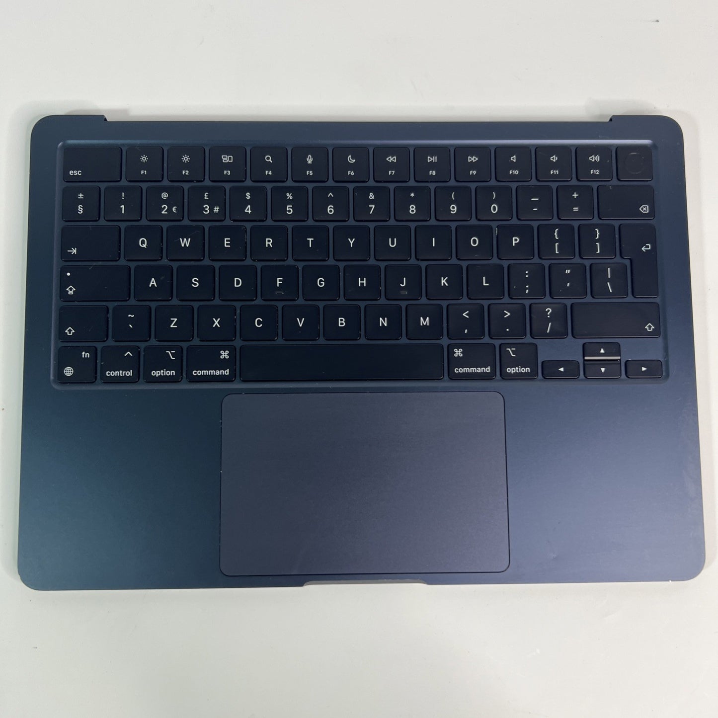 Apple Macbook Air 13 A2681 EMC 4074 Palmrest M2 UK Keyboard Midnight Blue