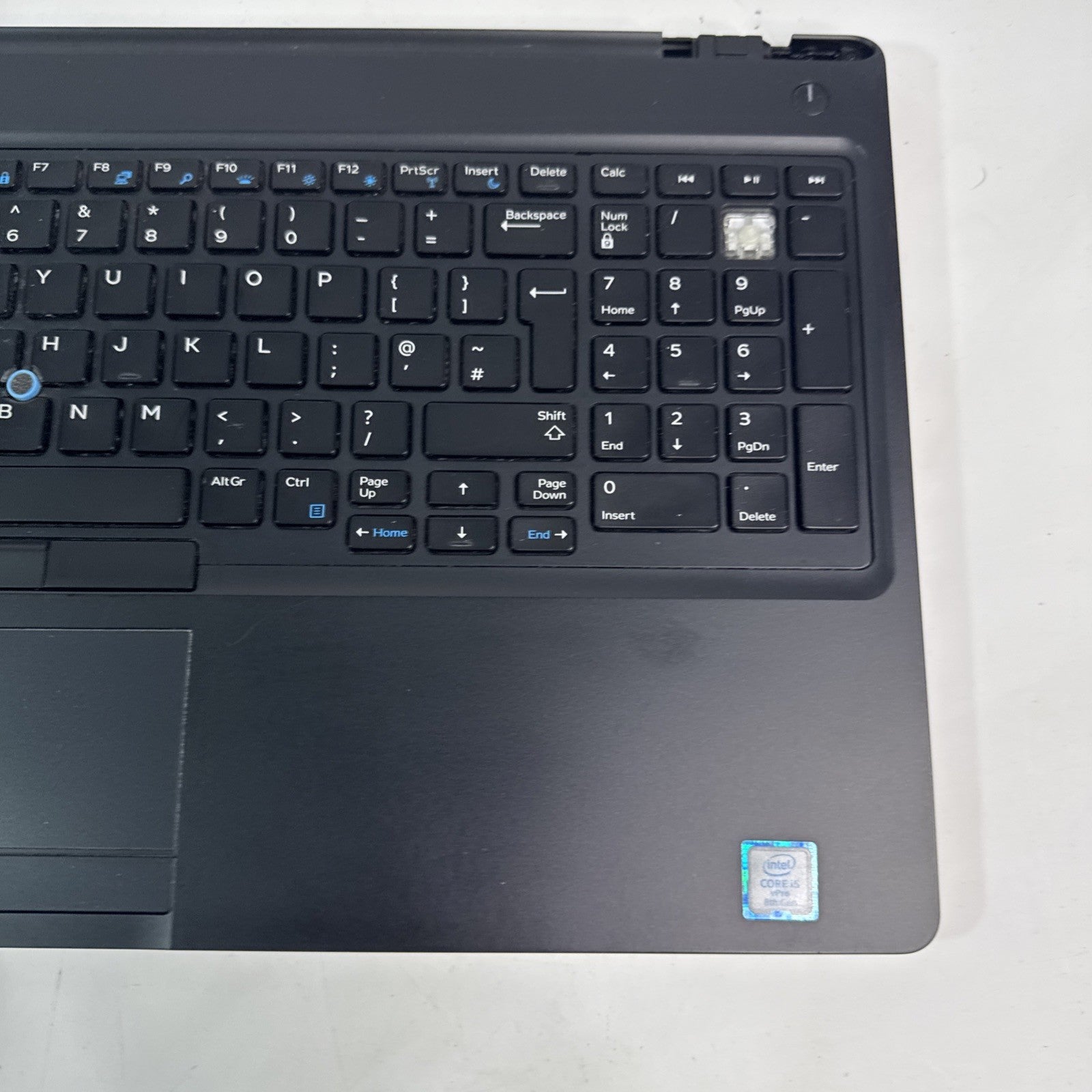 Genuine Dell Latitude 5590 Palmrest,speaker & Keyboard I Key Missing