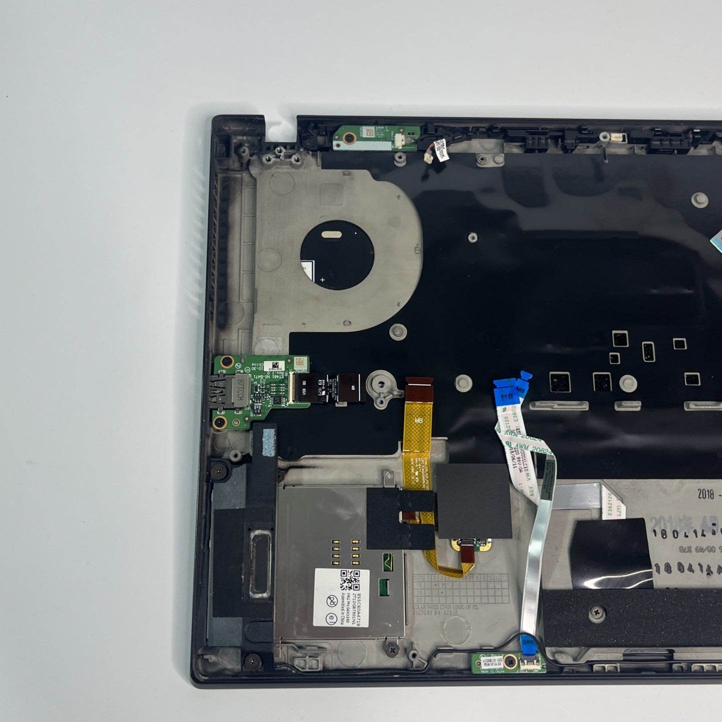 Genuine Lenovo ThinkPad T480S Complete Palmrest ,usb Board & Speaker Case Cover