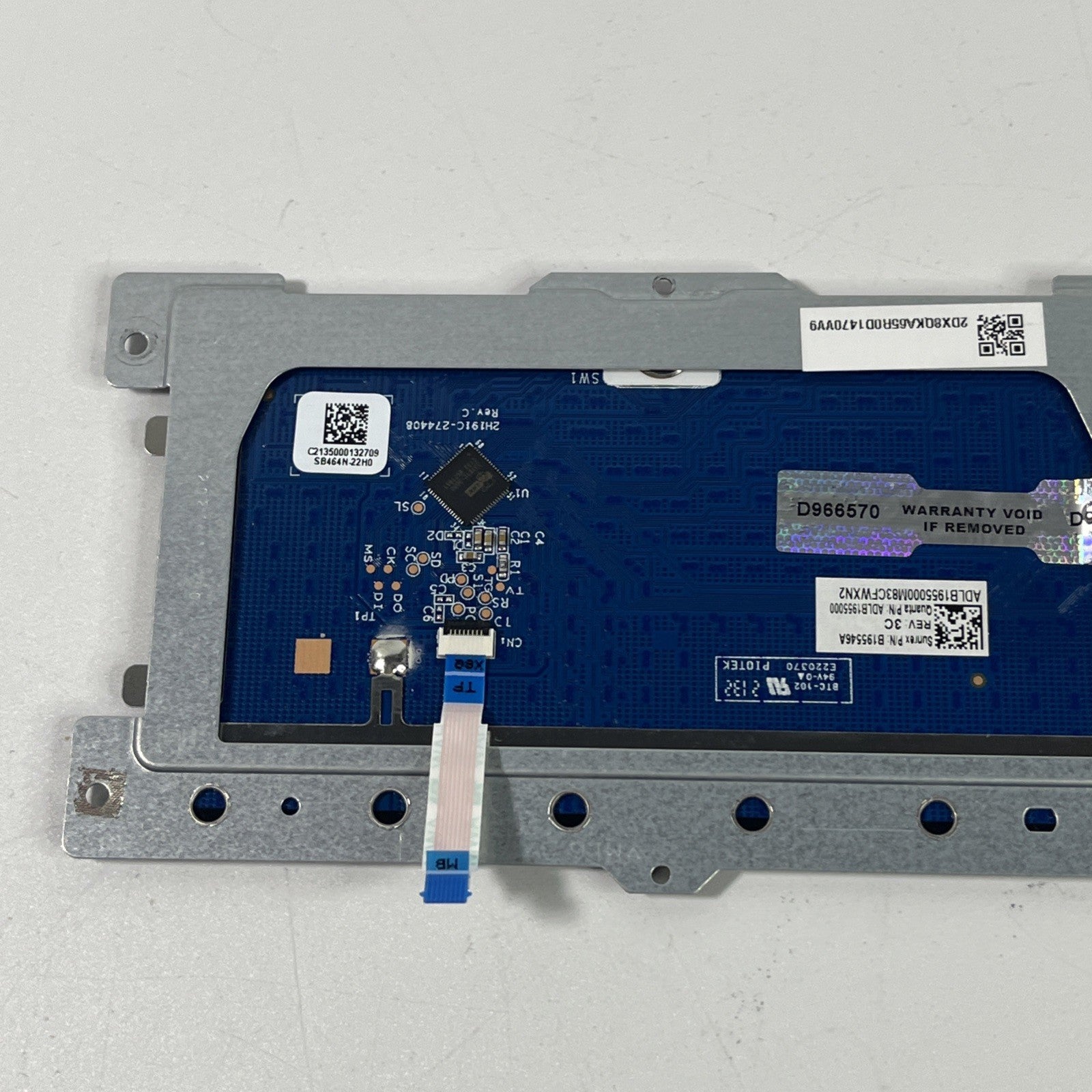 Genuine Silver HP ProBook 440  G8 Touchpad ,cable & Screws. B195546A