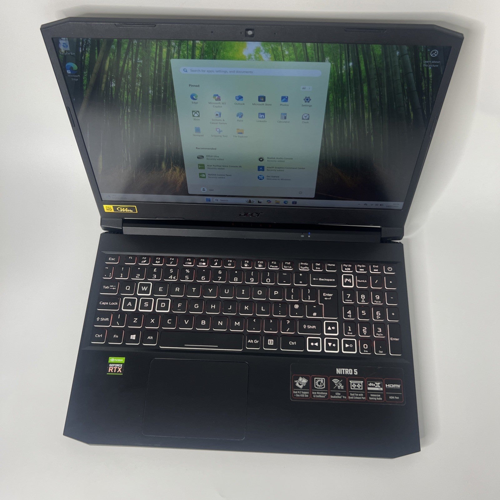 Acer Nitro 5 AN515-57 Intel Core i7-11800H 16GB RAM 512GB SSD RTX 3070 Win 11
