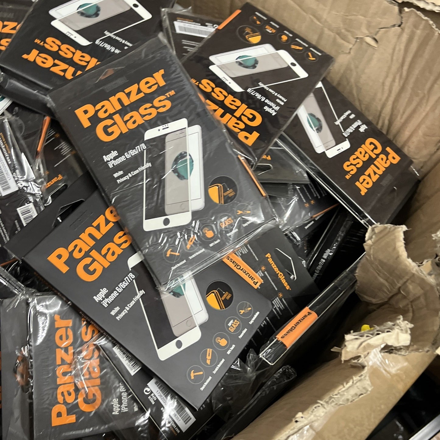 Job Lot Panzer Screen Protectors iPhone 6/6s/7/8/Xs Max. Sam A20/30/. Read Descr