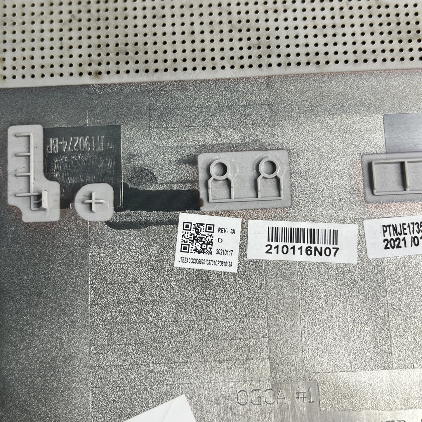 Genuine HP chromebook 14b-na0005na bottom base, Grey.