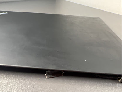 Lenovo ThinkPad T480 Laptop LCD Back Cover Top Case Black Hinges Cables