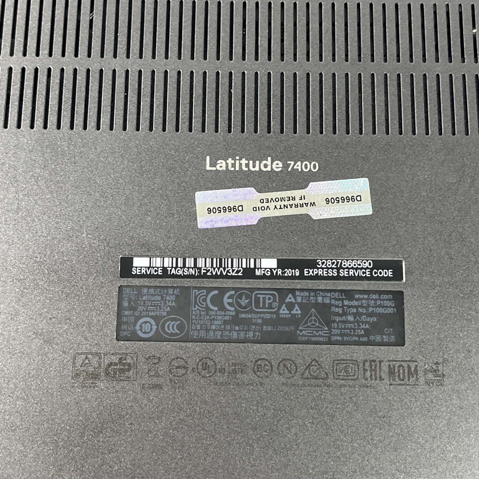 Dell Latitude 7400 14’’ Laptop Core i7-8665U 16GB RAM 256GB SSD Windows 11