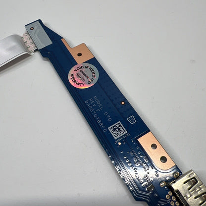 HP Pavilion 14-DV  Series DA0G7GTB8F0 USB & Audio Port Board w/ Cable