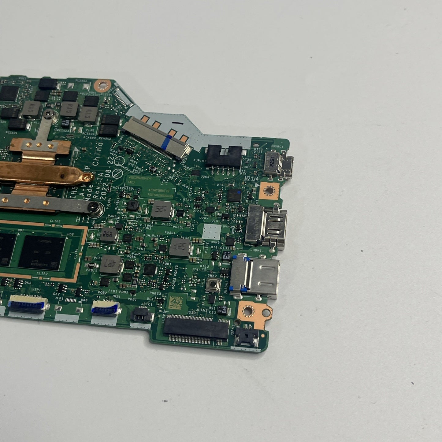 Genuine Acer Aspire 3 A315-24p Motherboard & Heatsink Ryzen 5-7520u.not Working