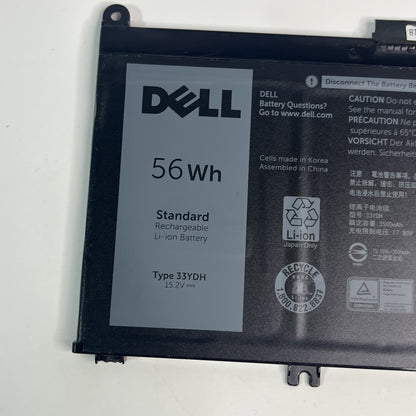 Genuine Dell 33YDH  3500mAh 56Wh Laptop Laptop Battery Good Health