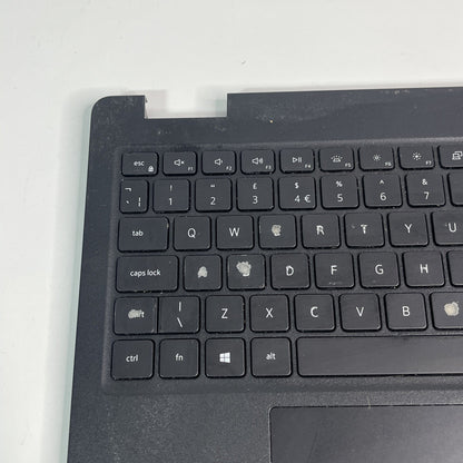 Genuine Black Dell Latitude 3520 Palmrest , Touchpad & Speakers. Bit Cracked