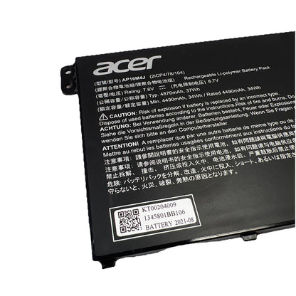Genuine Acer Aspire 3 A315-54 A315-58 Laptop Battery AP16M4J 4490mAh GOOD