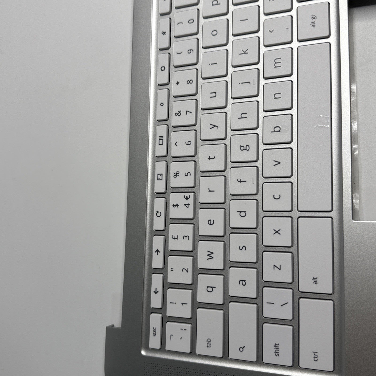 HP Chromebook 14A-NA0001sa Palmrest Cover Keyboard UK Sliver Speakers Genuine