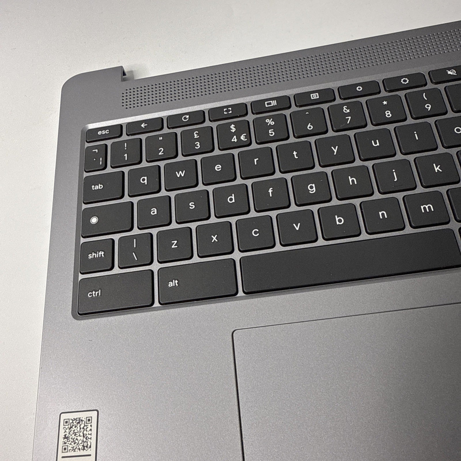 Lenovo IdeaPad 3 15IJL6 Chrome Palmrest UK Keyboard Touchpad 5CB1D69640 Grade A