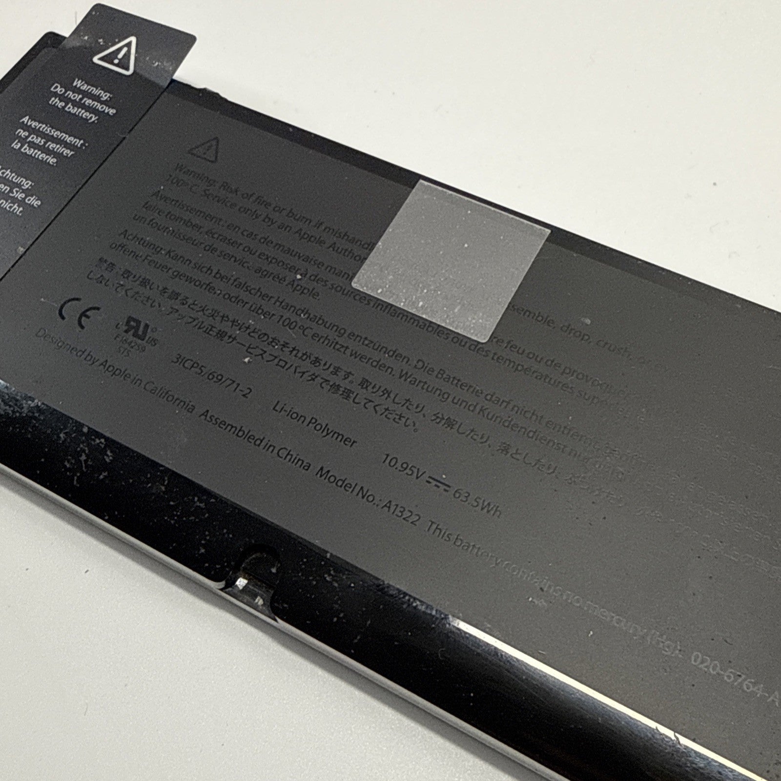 Genuine A1322 Battery for MacBook Pro 13