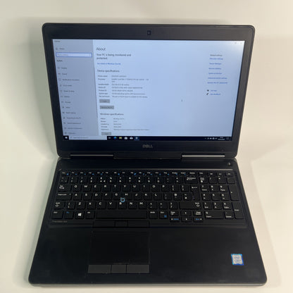 Dell Precision 7520 Mobile Workstation Laptop – Intel Core i7-7920HQ 16GB RAM