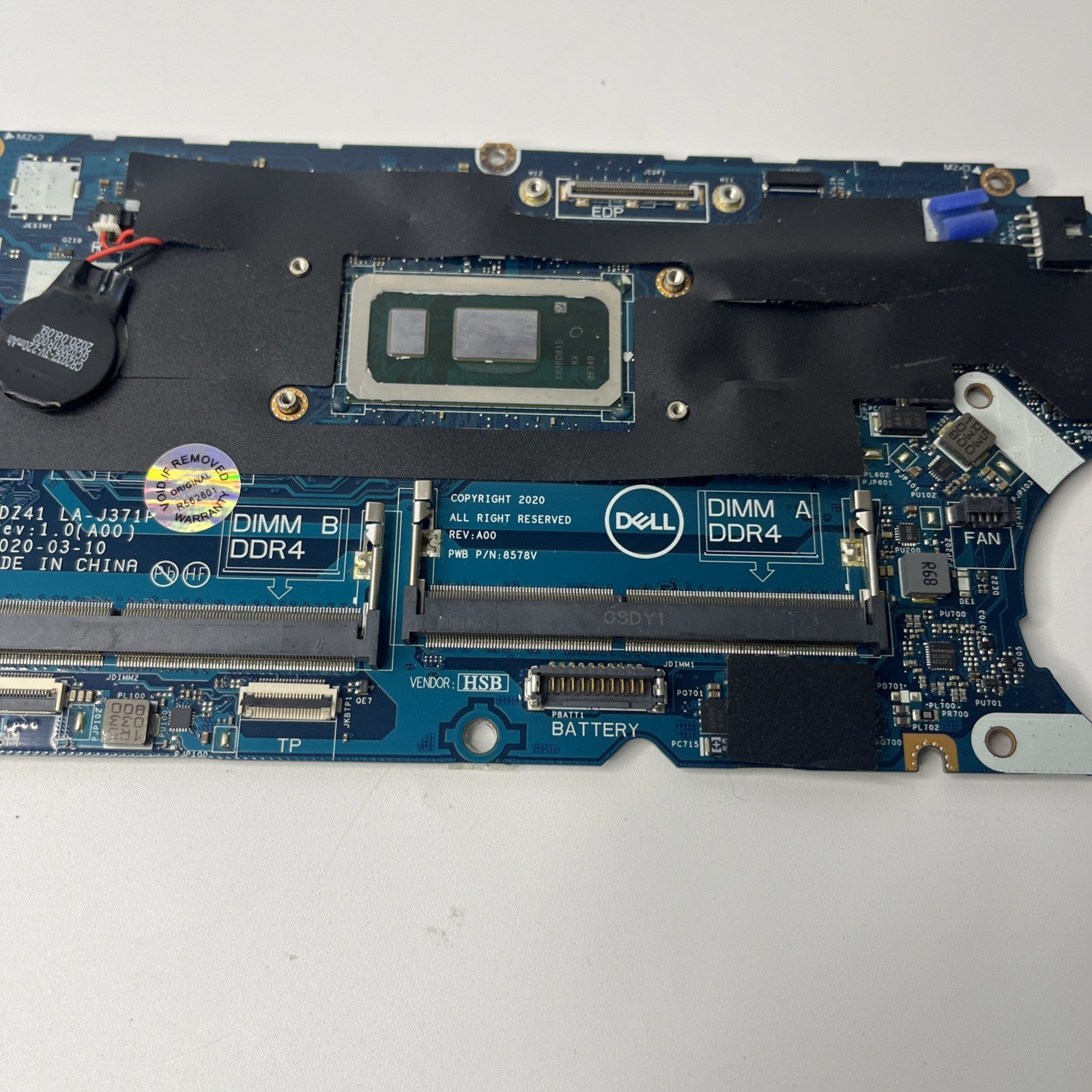 30CV1 Dell Latitude 5410 i5-10310U 1.7GHz DDR4 Motherboard