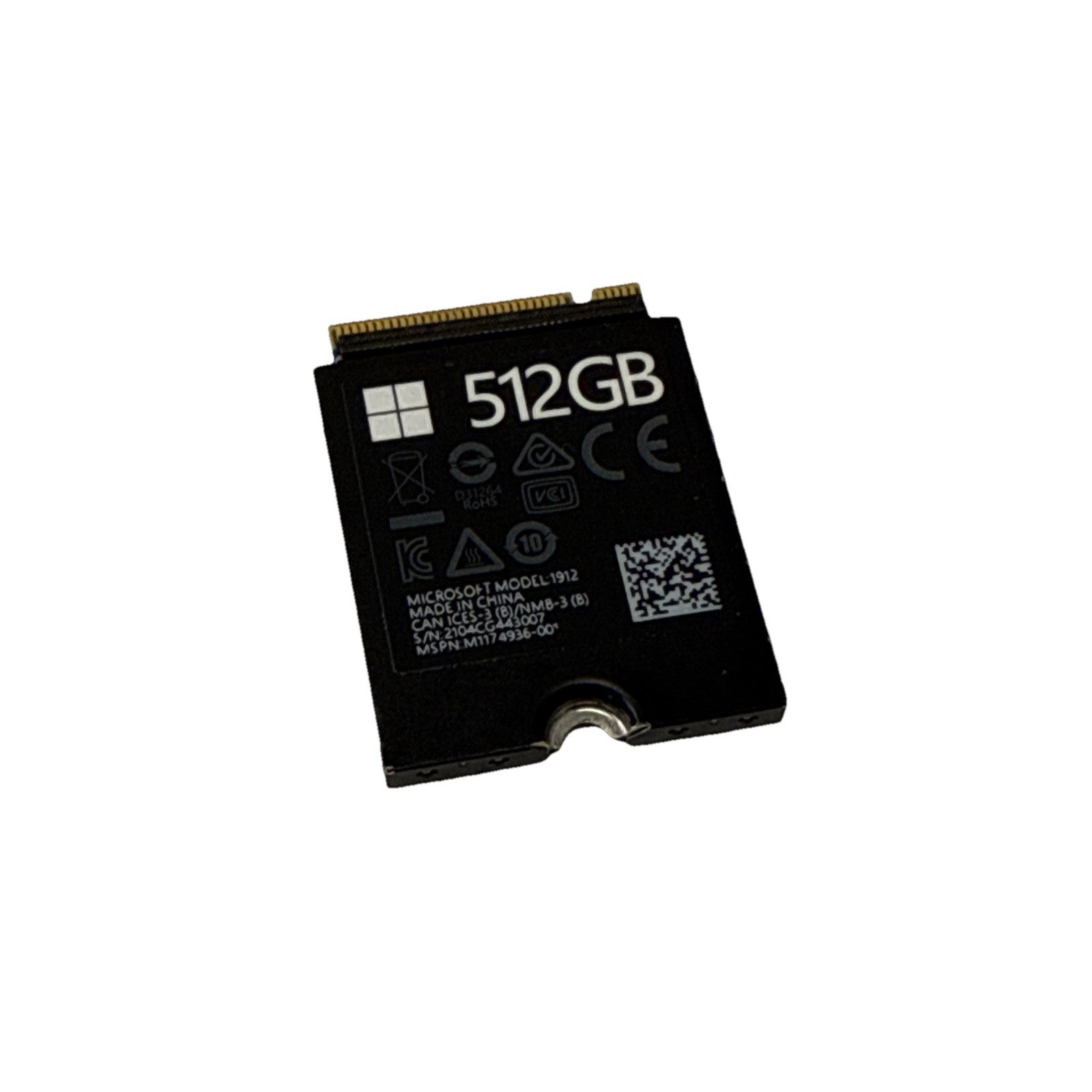 512GB Microsoft Surface 1912 NVMe SSD Solid State Drive 2230 M Key M1174936-001