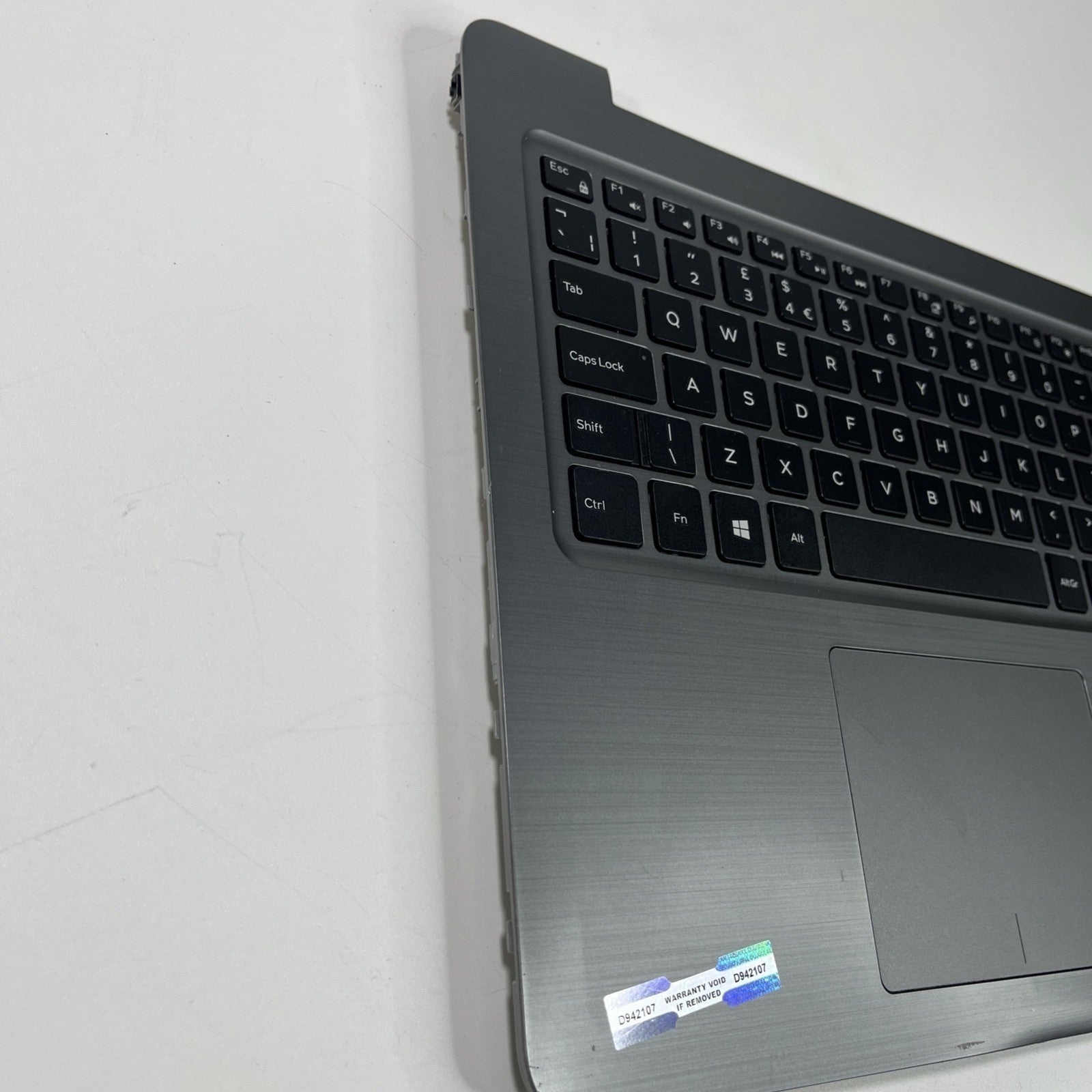 Genuine Grey Dell Inspiron 15 5567  Palmrest, Keyboard,speaker & Touchpad 0PTINY
