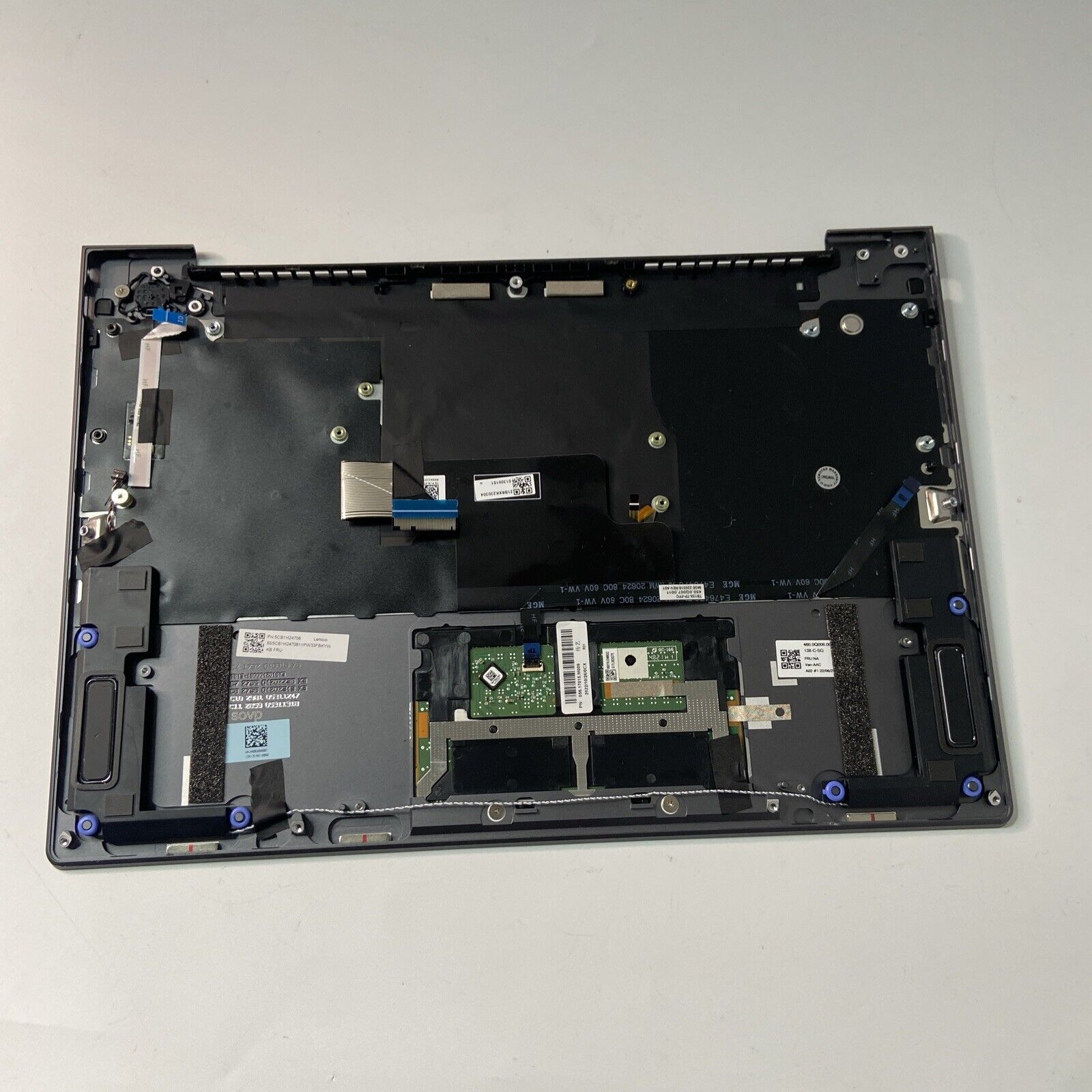 Lenovo Thinkbook 13x G2 IAP 21AT Complete Palmrest touchpad UK Keyboard