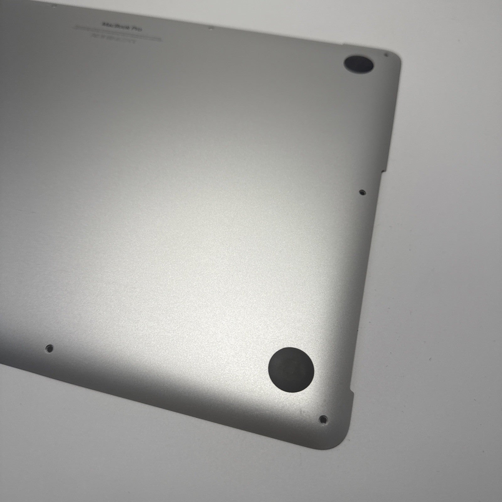 APPLE MACBOOK PRO 15" A1398 Mid 2015 Bottom Base Cover Silver 604-03476