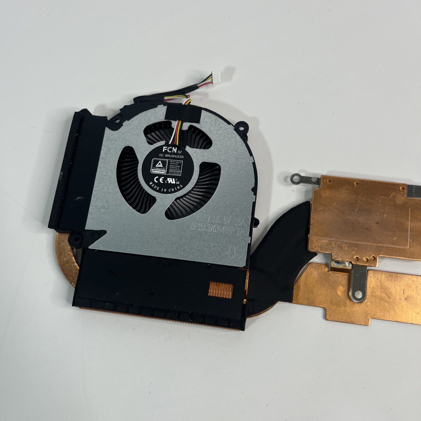 Genuine Black Medion Erazer Crawler E30-MD624 Cooling Cpu& Gpu Fans And Heatsink