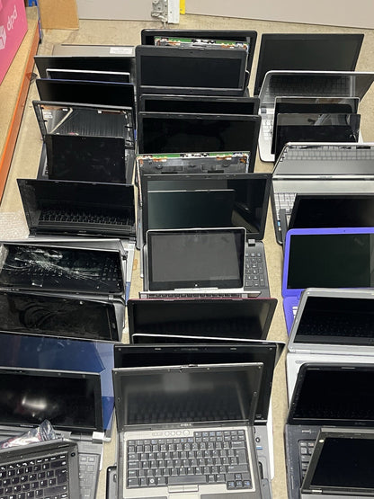 50x Mixed Laptops For Repair/Parts PCs No Ram/hdd Collection Only
