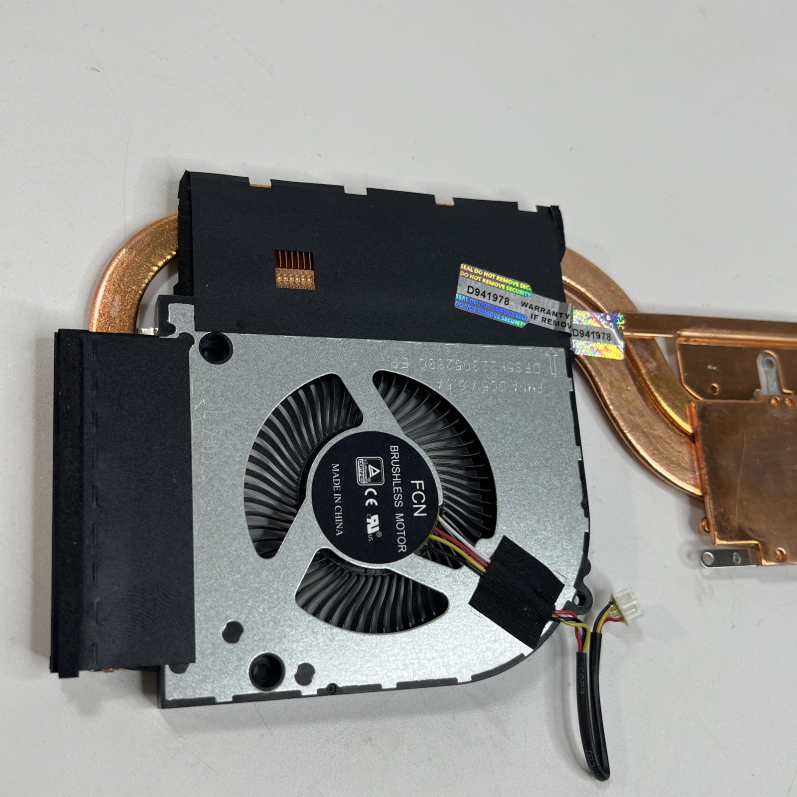 Genuine Medion Erazer E10 Cpu Cooling Fan,Heatsink & GPU Cooling Fan