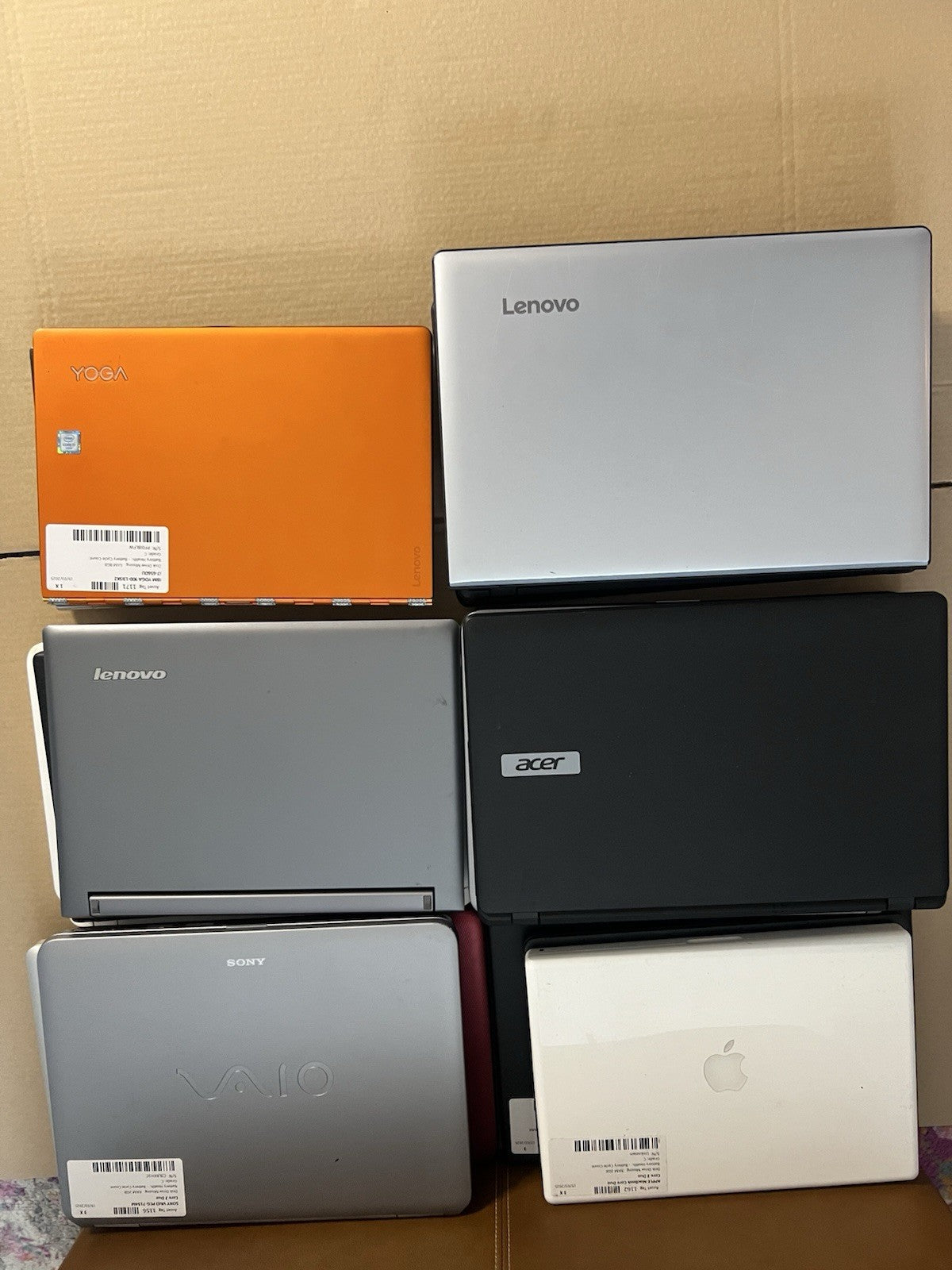 Job Lot Of Mixed 36 Laptops For Spares or Repair Hp Dell Lenovo Asus MacBook