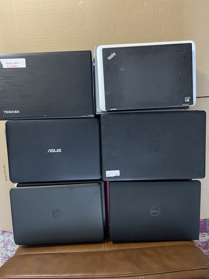 Job Lot Of Mixed 36 Laptops For Spares or Repair Hp Dell Lenovo Asus MacBook