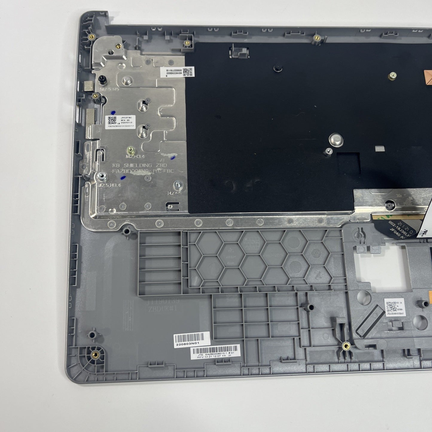 Genuine Acer Chromebook CB315-3H Palmrest And Keyboard Silver