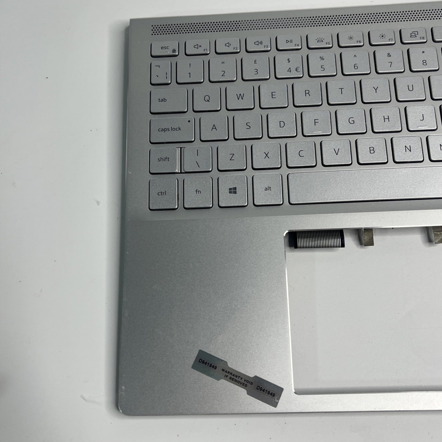 Dell Inspiron 7501 ThunderBolt Palmrest UK ENGLISH Backlit Keyboard 0836RX NH88W