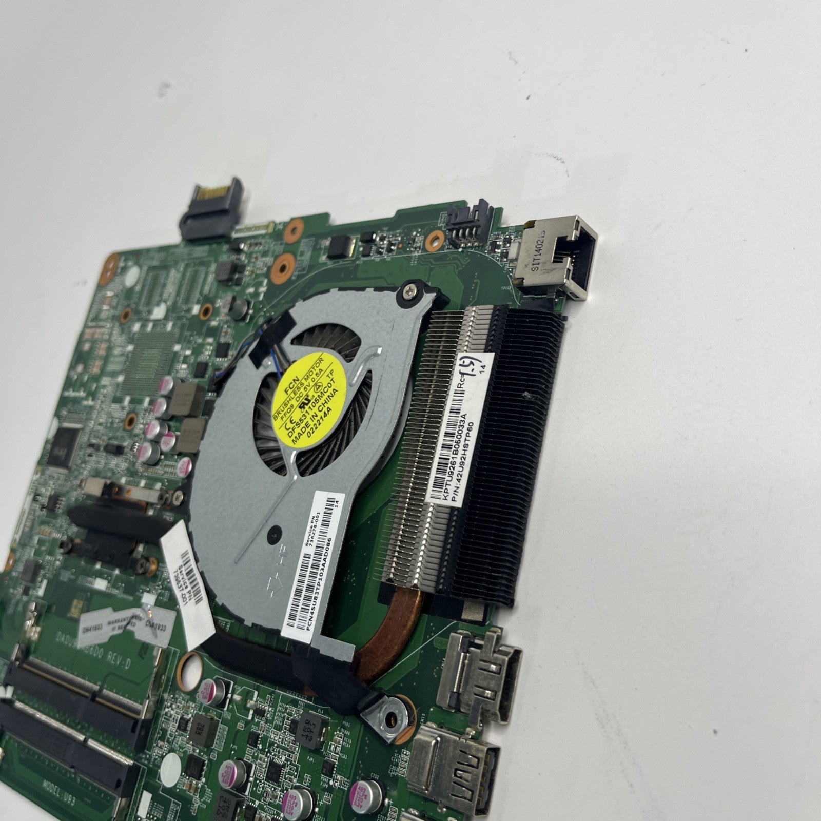 HP Pavilion 15-N Series 15-N273SA Motherboard AMD A4-5000 +heatsink+fan