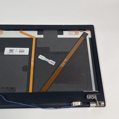 Lenovo ThinkPad T480s Series AQ16Q00060 Complete Top Lid Cover, Cables, Hinges.